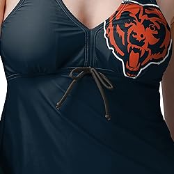 FOCO Women's Standard NFL Team Logo Ladies Bathing