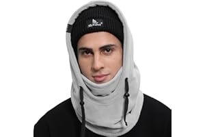 Shy Velvet Cold Weather Fleece Balaclava Ski Mask,Balaclava Wind-Resistant Winter Face Mask for Men and Women