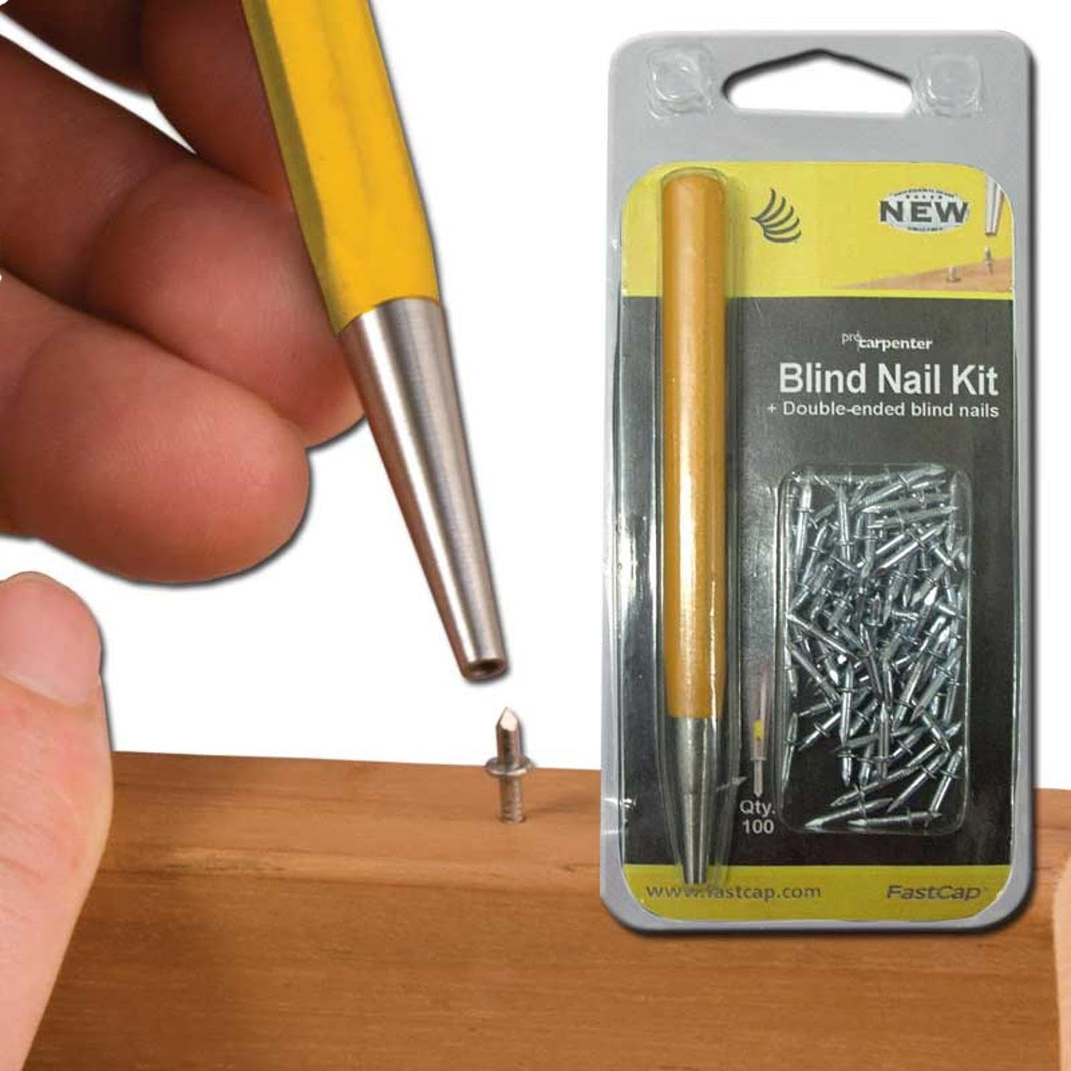FastCap Blind Nail KIT Blind Nail Tool Kit and 100 Nails