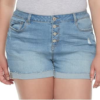 juniors plus size shorts
