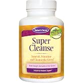 Nature's Secret Super Cleanse Herbal Colon Cleanse &amp; Gut Support | 100 Tablets | 14 Herbs + Probiotic | Digestive Wellness &amp; Regularity | Extra Strength Gut Health Support