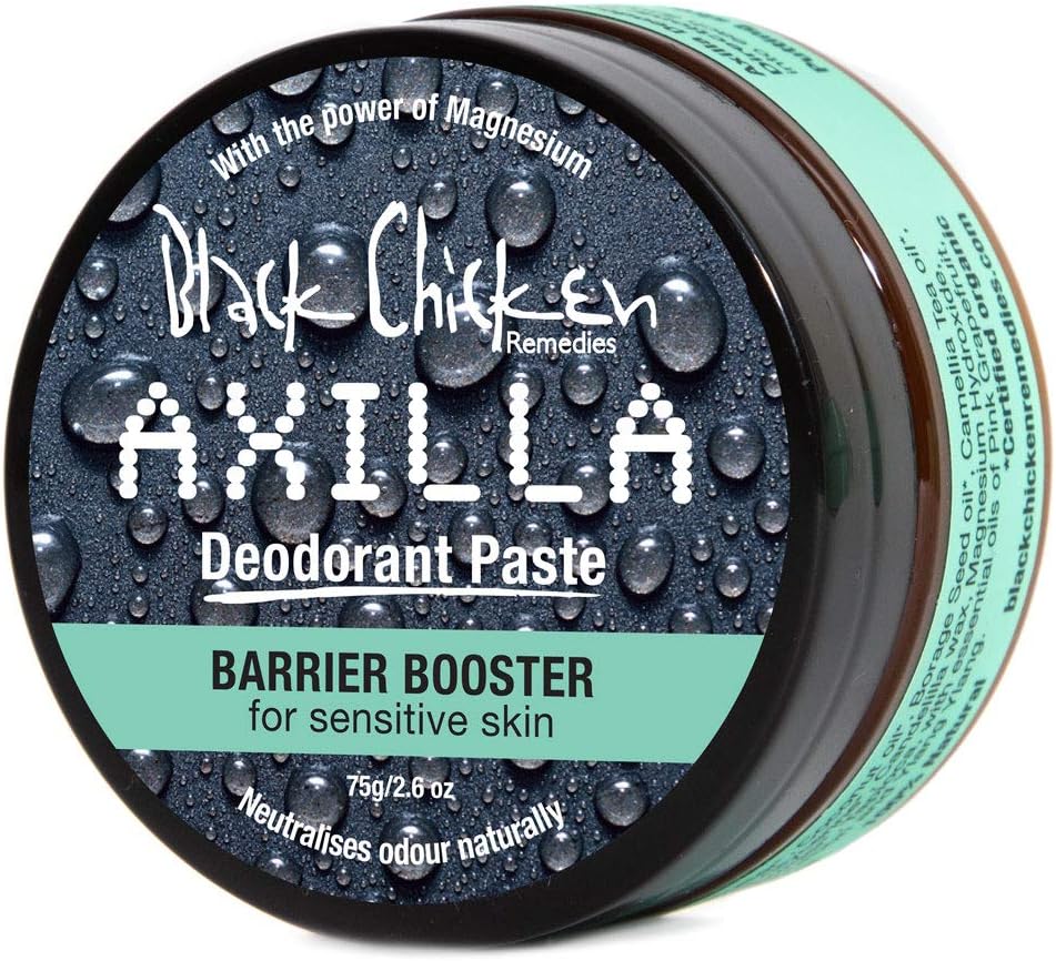 Sensitive Skin All-Natural and Organic Deodorant Paste Barrier Booster - Easy to Use and Purposeful Ingredients