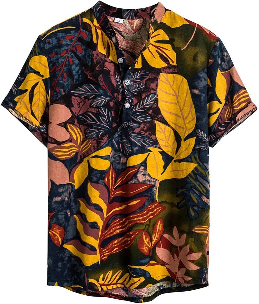 Camisas Hawaianas Con Botones Para Mujer, Camisas De Playa De Manga Corta  Para Verano, Camisas Aloha, image size:834x979