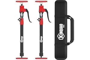 XINQIAO Cabinet Jacks for Installing Cabinets, Heavy Duty Third Hand Tools Adjustable Support Pole from 23.6 IN to 45.3 IN, 2 PCS