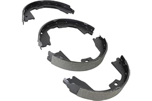 QUALITY-BUILT Rear Parking Brake Shoes FPS1043 Compatible with Ford F-250 Super Duty 2012-2024, Ford F-350 Super Duty 2012-2024, Ford F-450 Super Duty 2013-2016