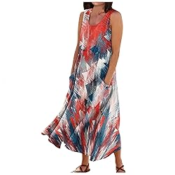 Generic Summer Dresses for Women 2024 Round Neck