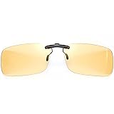 US Patent-Melanin! Viscare UNBREAKABLE Computer Gamer Glasses Clip On, Blue Light Filter UV Blocking Digital Eye Strain Relief Anti-glare Radiaton Protection