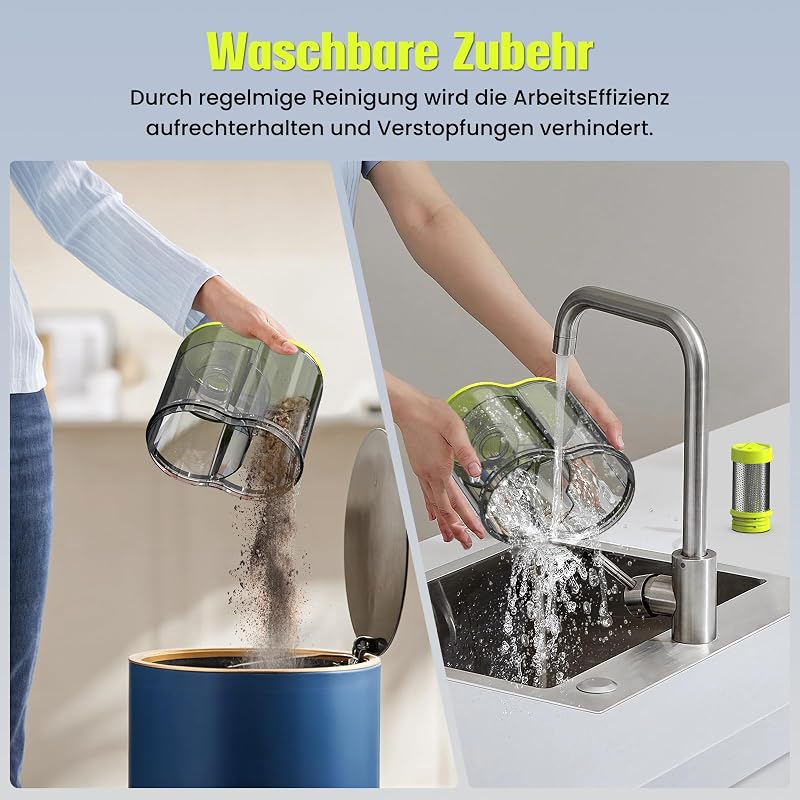 HYCHIKA Milbensauger für Matratzen, 16 kPa, UV-C-Licht, 60 °C Heißluft