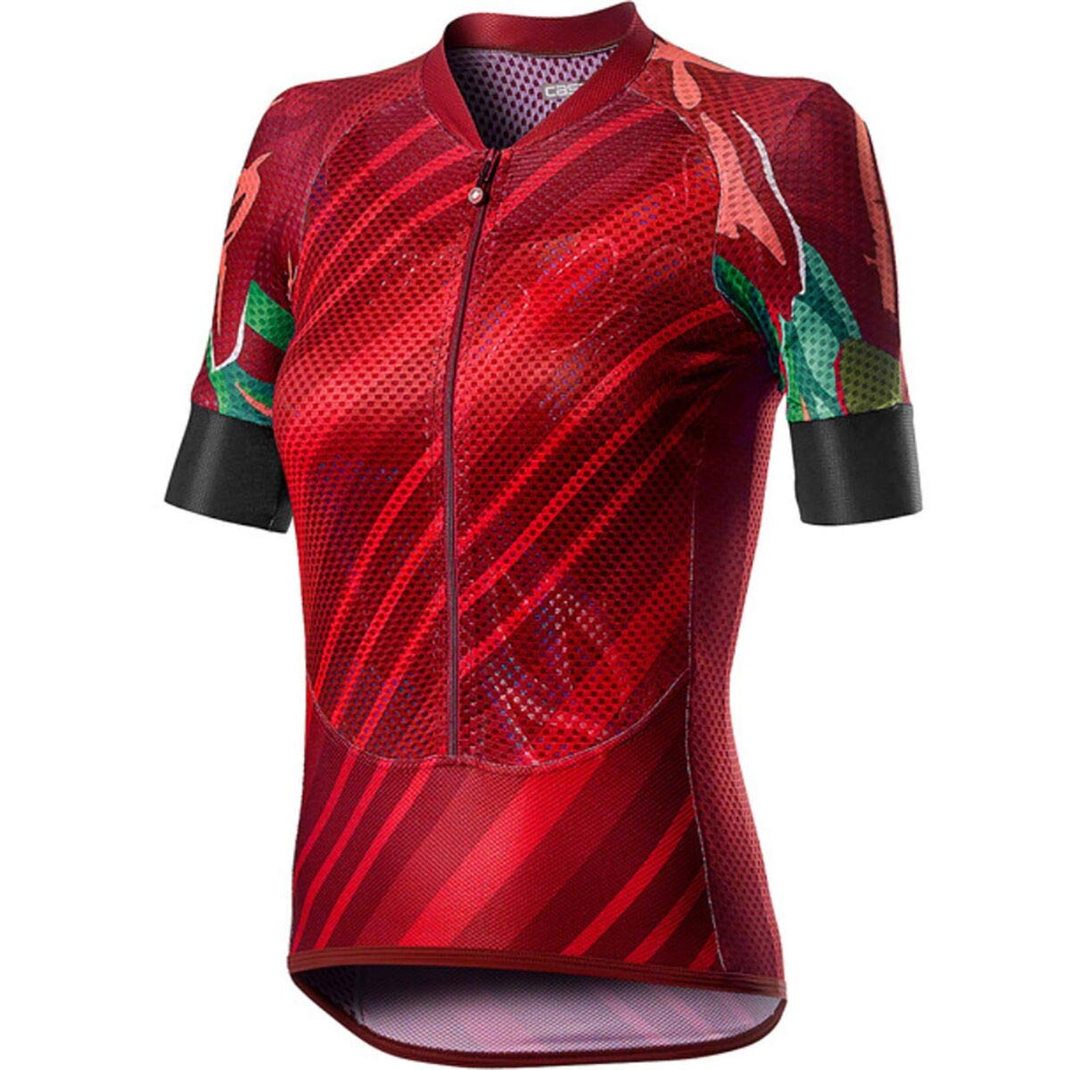 castelli Climber's W Women's T-Shirt, womens, T-Shirt, 4520065, red, M