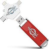 ThePhotoStick® Omni 512GB - Secure Photo & Video Backup and Transfer | Digital File Organization | USB & Multiport Connection for Phones, Tablets and Computers | Portable Memory | External Storage