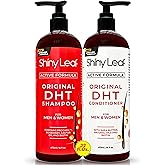 DHT Blocker Shampoo and Conditioner - For Women And Men, Made In USA, Anti-Hair Loss Treatment, With Biotin, Castor Oil, Rosemary Oil and Procapil, For Thinning Hair And Hair Loss