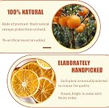 Fox·Bunny 30Pcs Dried Orange Slices with Hemp Rope Christmas Wreath Making view 3