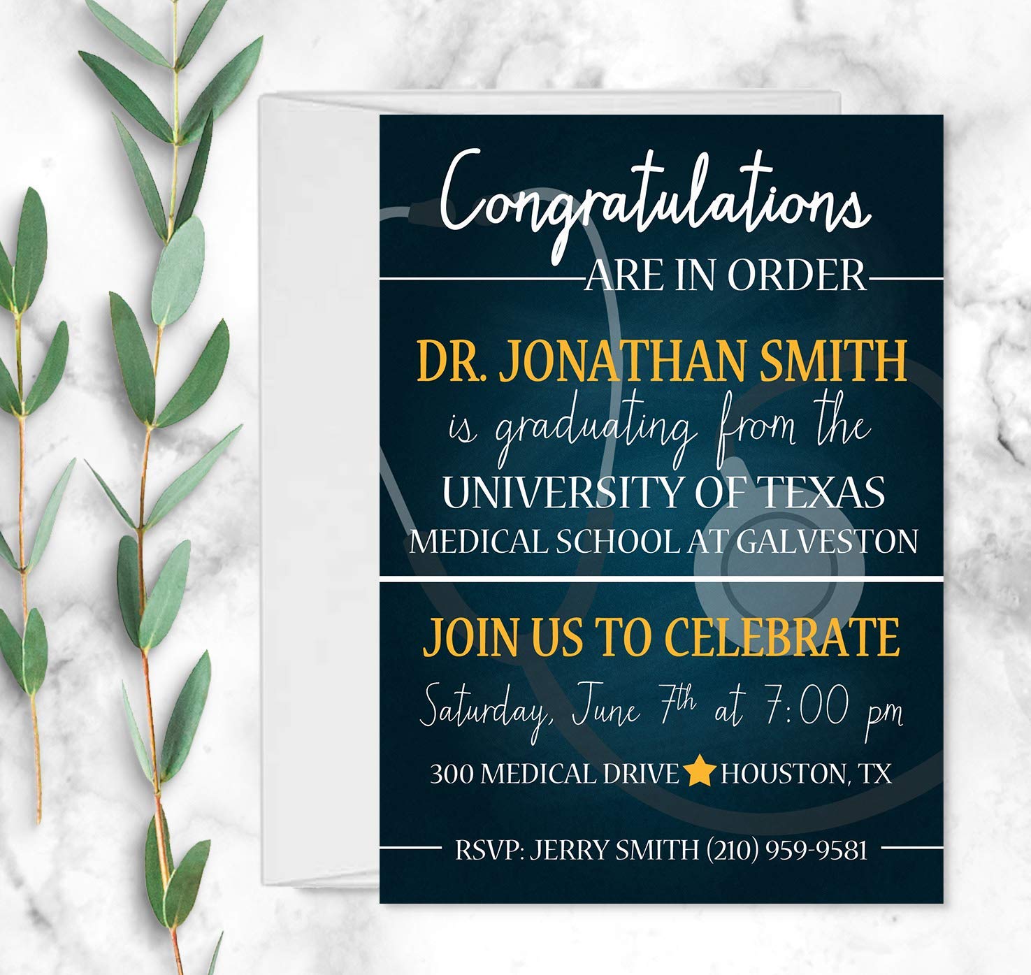 Amazoncom Set Of 10 Medical Or Nursing School Graduation