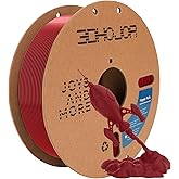 3D Printing Filament High Speed PLA 300mm/s Cardboard Spool 1kg (2.2lbs),Dimensional Accuracy +/- 0.03 mm Fit Most 3D FDM Printer-Fire Engine Red