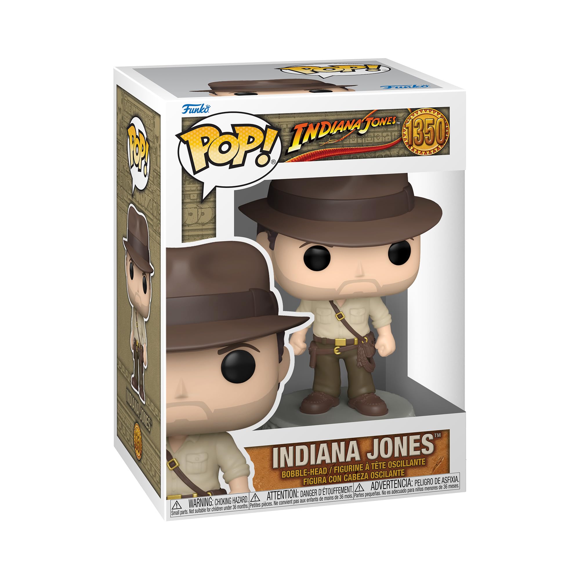 Funko Pop! Movies: ROTLA - Indiana Jones - Collectable Vinyl Figure - Gift Idea - Official Merchandise - Toys for Kids & Adults - Movies Fans - Model Figure for Collectors and Display