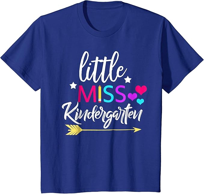 Little Miss Kindergarten TShirt for Kinder Girls Clothing