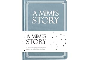 COCO & LAN Mimi's Life Story Journal (Hardcover): A Meaningful Keepsake for Mimi to Share Her Journey & Memories, Book Includes 250+ Prompt Questions, Sentimental Gift for Mother's Day, Birthday, Christmas