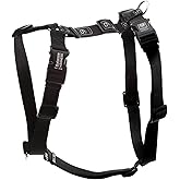 Blue-9 Balance Harness&reg; for Dogs, No-Pull, Buckle-Neck, Training, Black, L