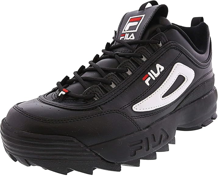 fila black patent disruptor
