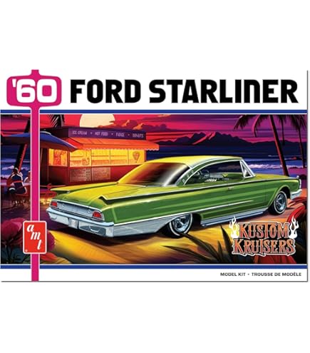 Amazon.com: Moebius 1217 1961 Pontiac Catalina Model Car Kit