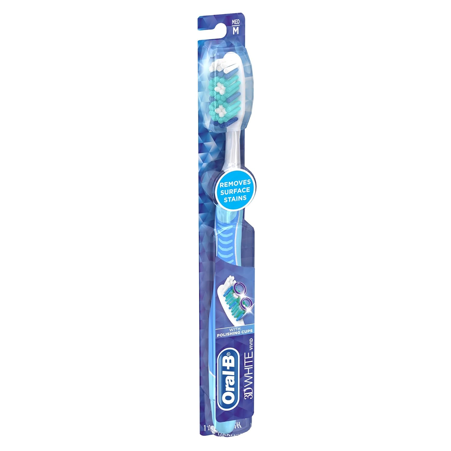 Amazon Com Oral B 3d White Vivid 35 Medium Manual Toothbrush Pack Of 6 Pulsar Toothbrush Beauty