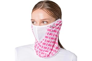 SUIGOLF KOREA (Type A) UV Sun Protection Balaclava Half Face Mask - For Golf, Hiking, Running, Cycling & Outdoor Sports