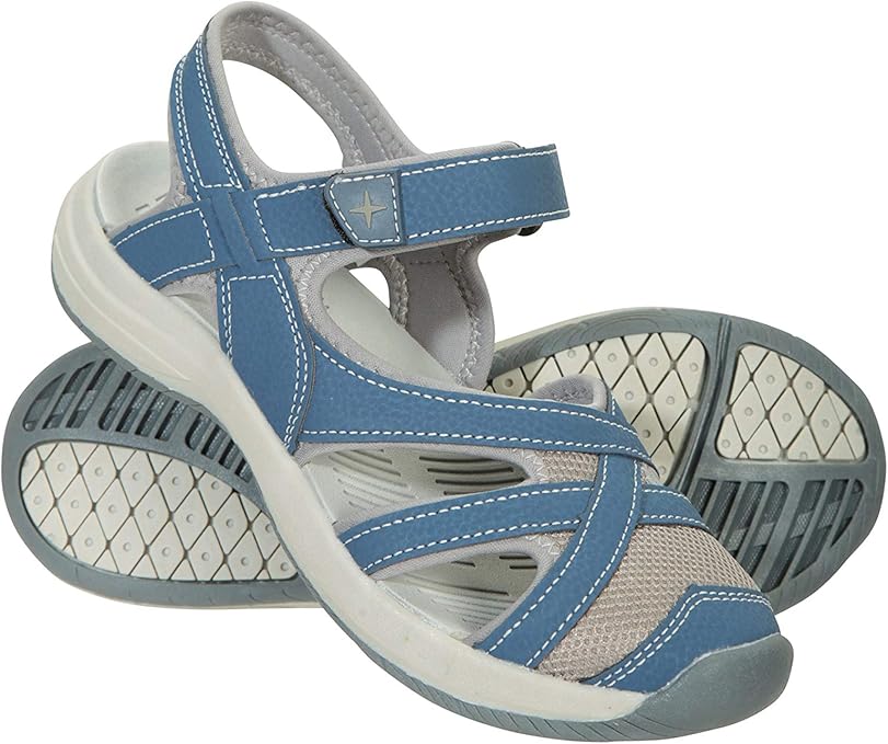 ladies blue sandals size 5