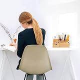 woodluv Desk Organiser Bamboo 24.5 x 15 x 11cm Multi-Functional Tidy view 7