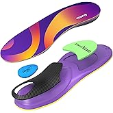 GoSkala Plantar Fasciitis Insoles Athletic Arch Support Inserts Women Men, Shock Absorption, Shoe Inserts for Plantar Fasciitis, Flat Feet, Running, Basketball and Other Athletic