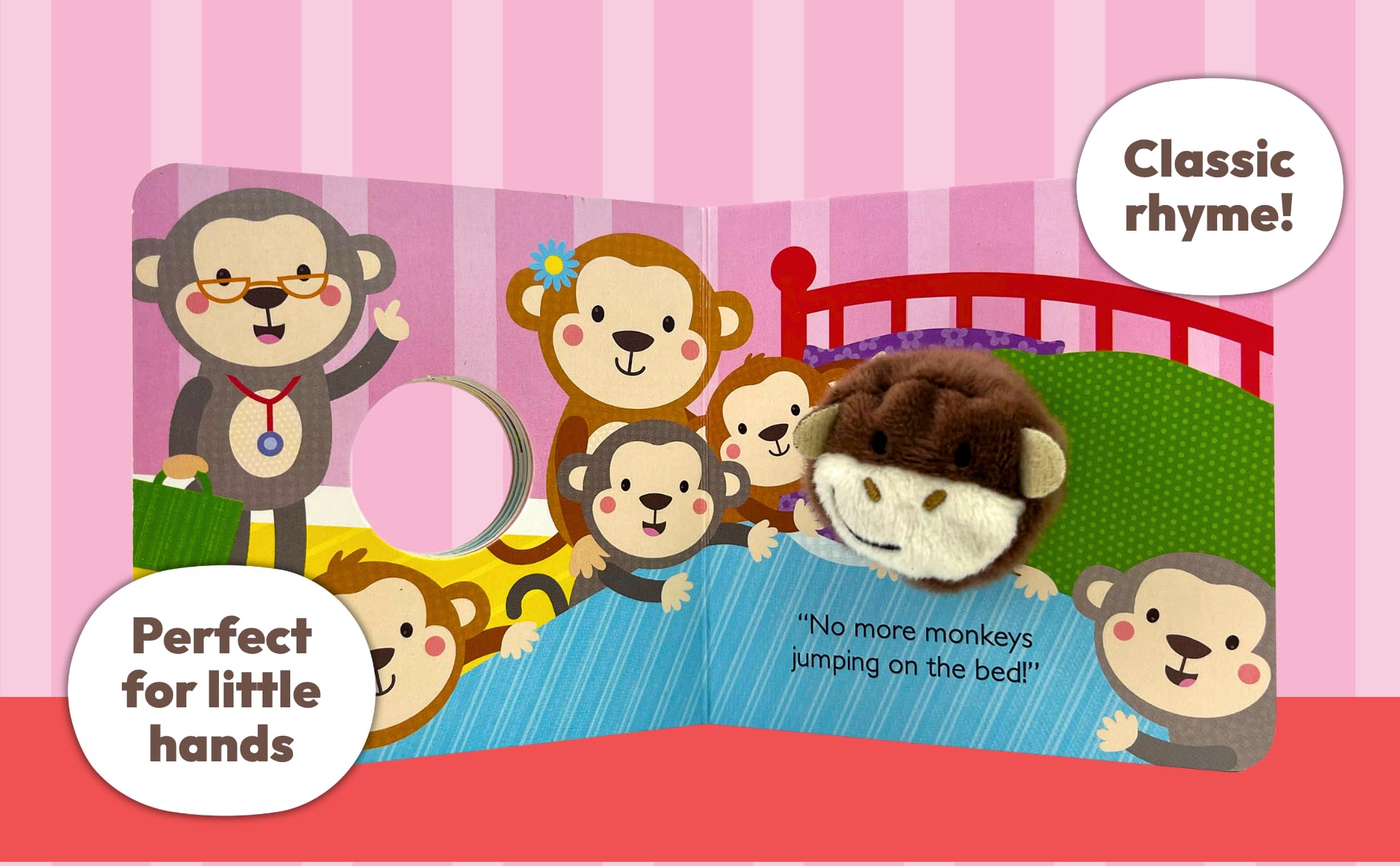 Five Little Monkeys (Finger Puppet Board Book)