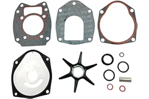 WINGOGO 18-3214 Water Pump Impeller Repair Kit Compatible for Mariner Force Outboard 40 45 50 60 75 80 90 100 115 120 HP & Co