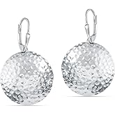 LeCalla 925 Sterling Silver Drop Earrings | Lever-Back Drop Earrings | Hypoallergenic Silver Teardrop Leverback Dangle Earring for Women Jewelry Gifts
