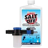 STAR BRITE Salt Off Concentrate with PTEF | Removes salt deposits from boats, trailers, fishing &amp; dive gear, doubles as marine engine flush, attaches to garden hose