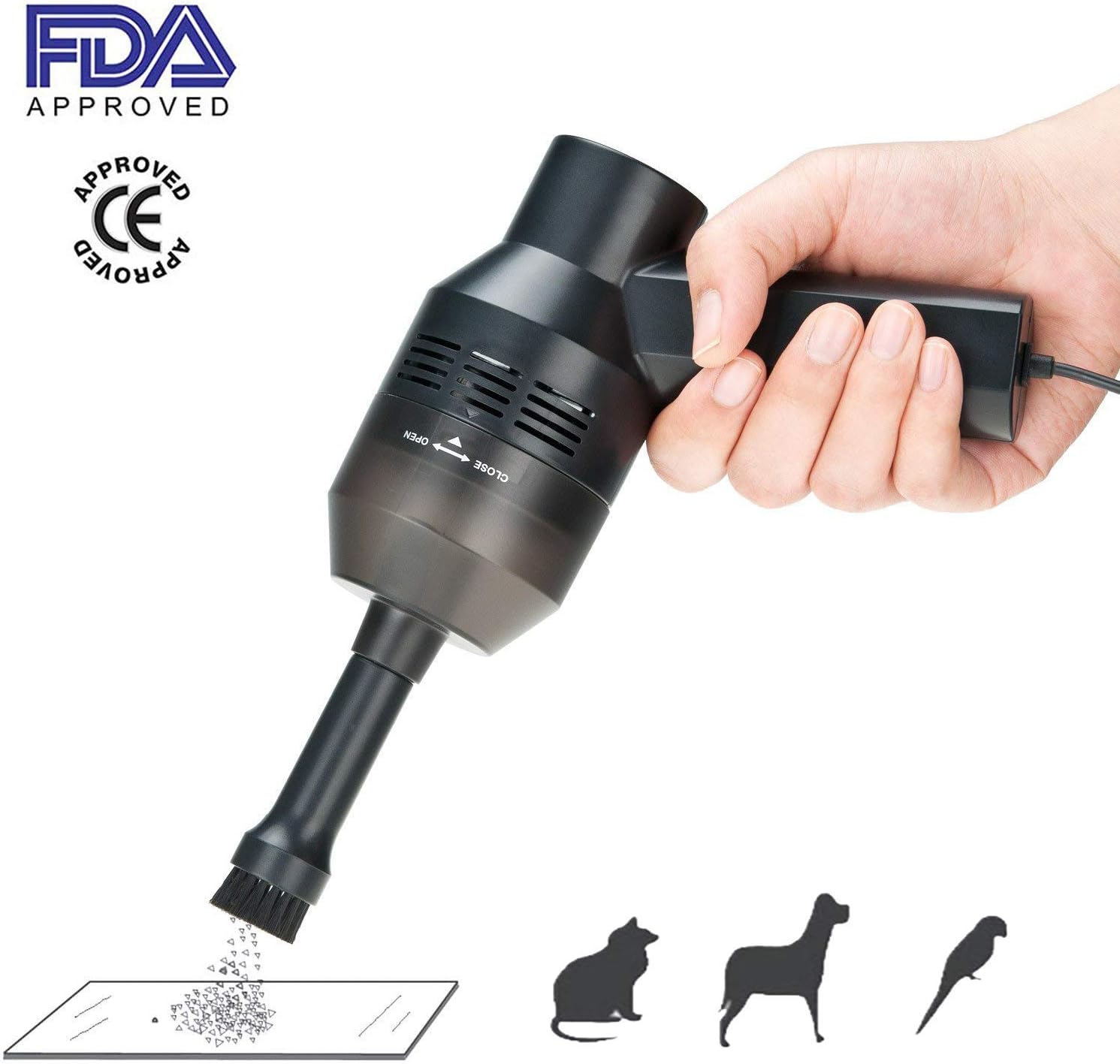 Mini Handheld Vacuum, Keyboard Cleaner, Portable Powerful Vacuum for Hair, Dust, Confetti, Crumbs Deep Cleaning, PC Notebook Laptop Keyboard Car Interior Dust Collector