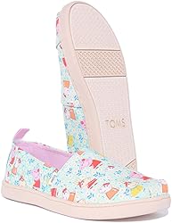 TOMS Girl's Alpargata Espadrille-Peppa Pig and