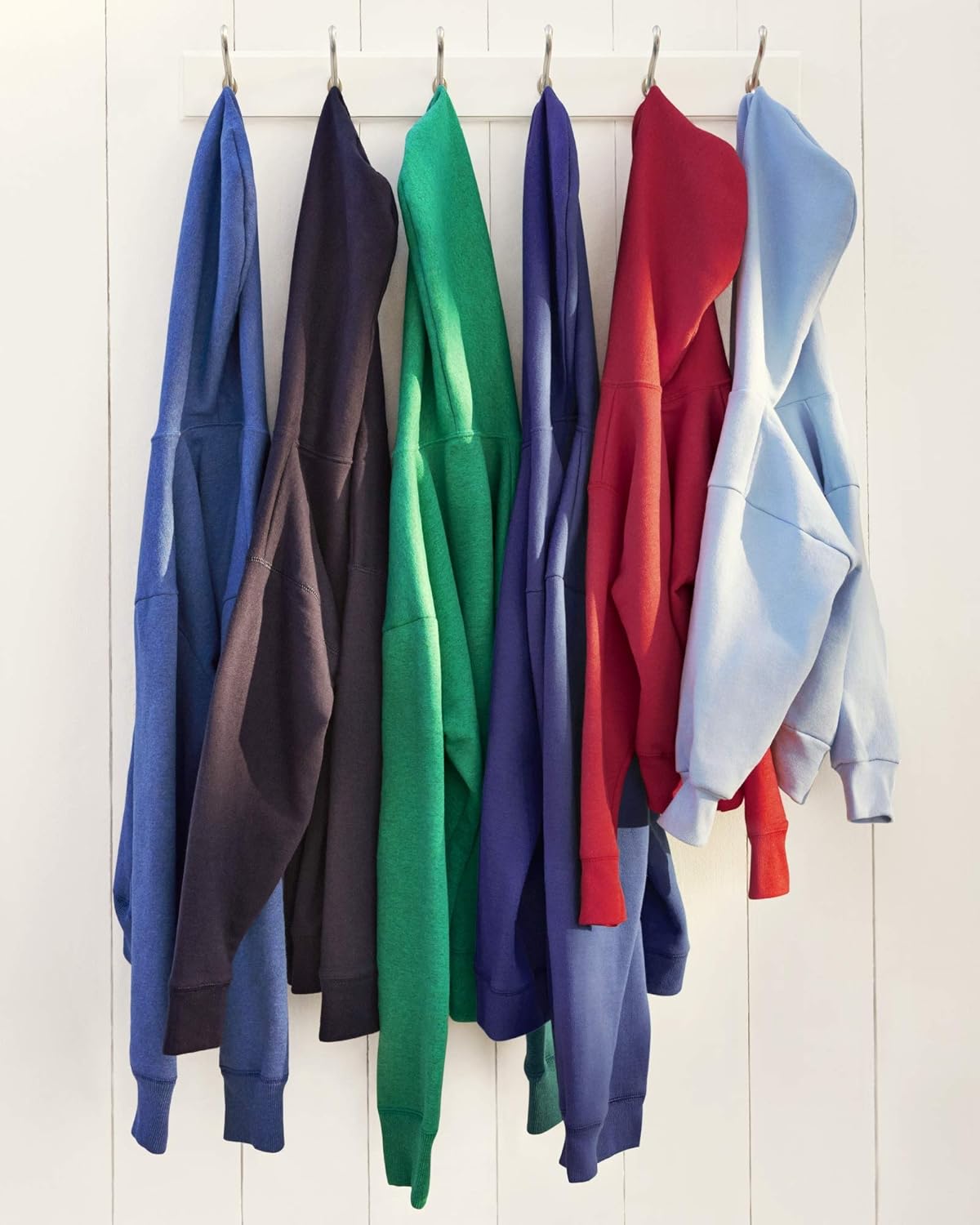 Hanes Men's Full-Zip Eco-Smart Fleece Hoodie at  Men’s Clothing store