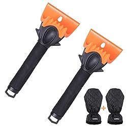 BIRDROCK HOME 2 Pack Ice Scraper and Breaker Combo