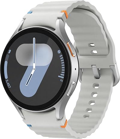 Samsung Galaxy Watch7 44mm LTE Silver with Galaxy AI Health Tracking UK