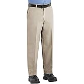 Red Kap Men's Wrinkle-Free Regular Fit Twill Blend Work Pants