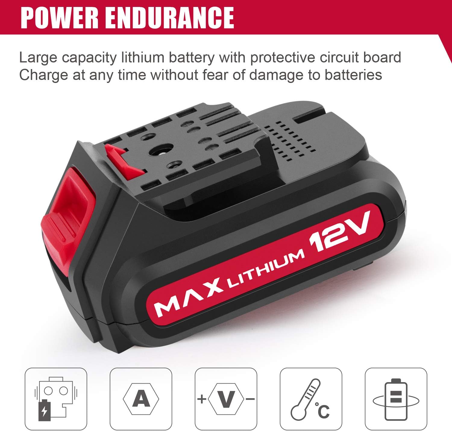 Eastvolt 12V Cordless Electric Ratchet Wrench Set, 3/8 Inch 35ft-lbs Power Wrench Tool Kit, with Fast Charger, 2.0Ah Lithium-Ion Battery, 7-Pieces 3/8 Inch Metric Sockets and 1/4“ Adaptor: Home Improvement
