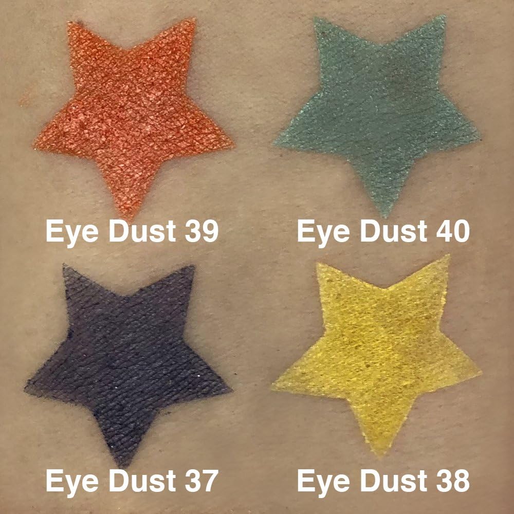 Eye dust number 40, loose powder cosmetic pigment eye shadow, 40 - Breeze, 2 g (Pack of 1) - Image 4