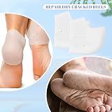 Bansusu Silicone Heel Protectors 4pcs Gel Heel Cups Ankle Support view 7