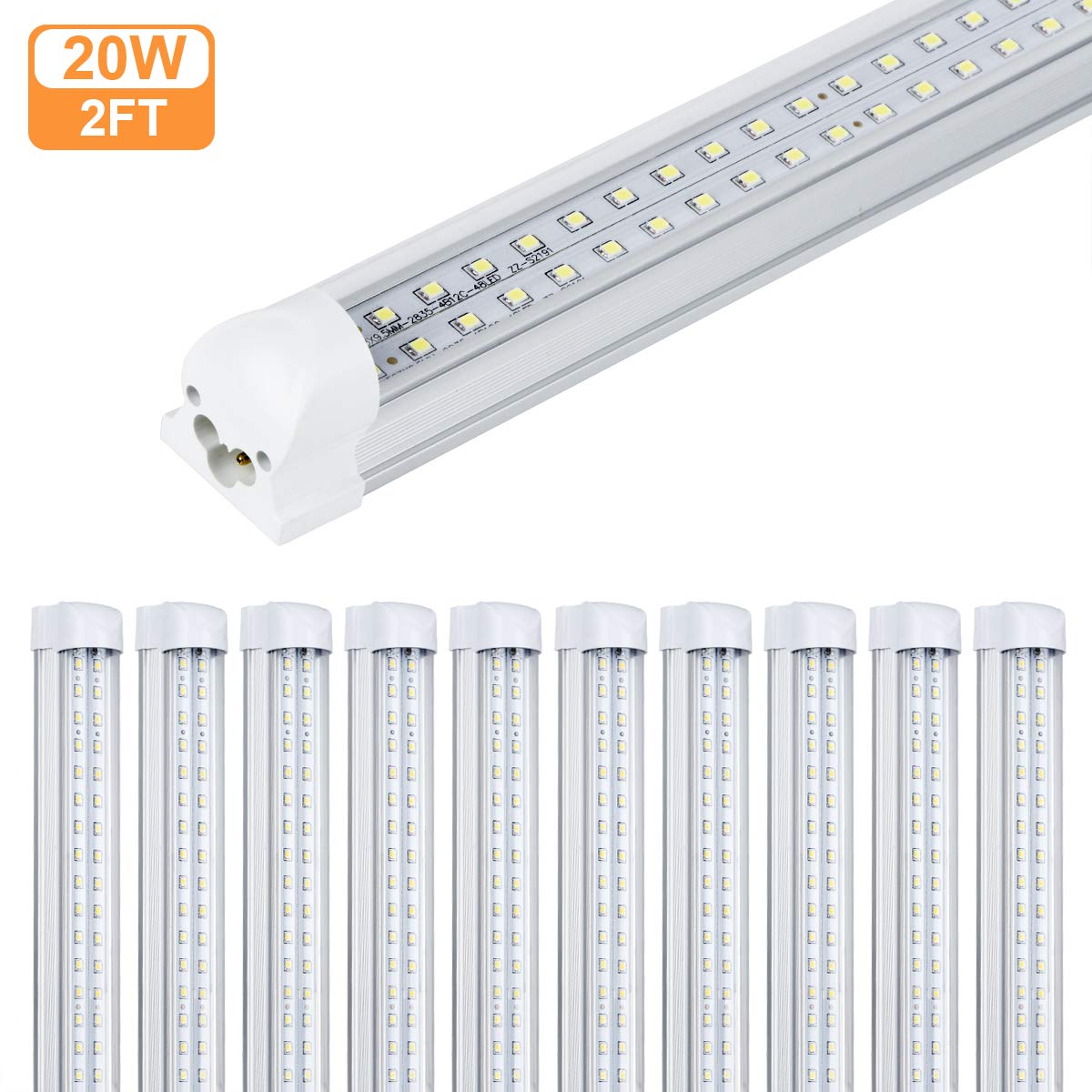 5000K Clear Cove Corded Electric with Built-in ON/Off Switch 4 Pack LED ...