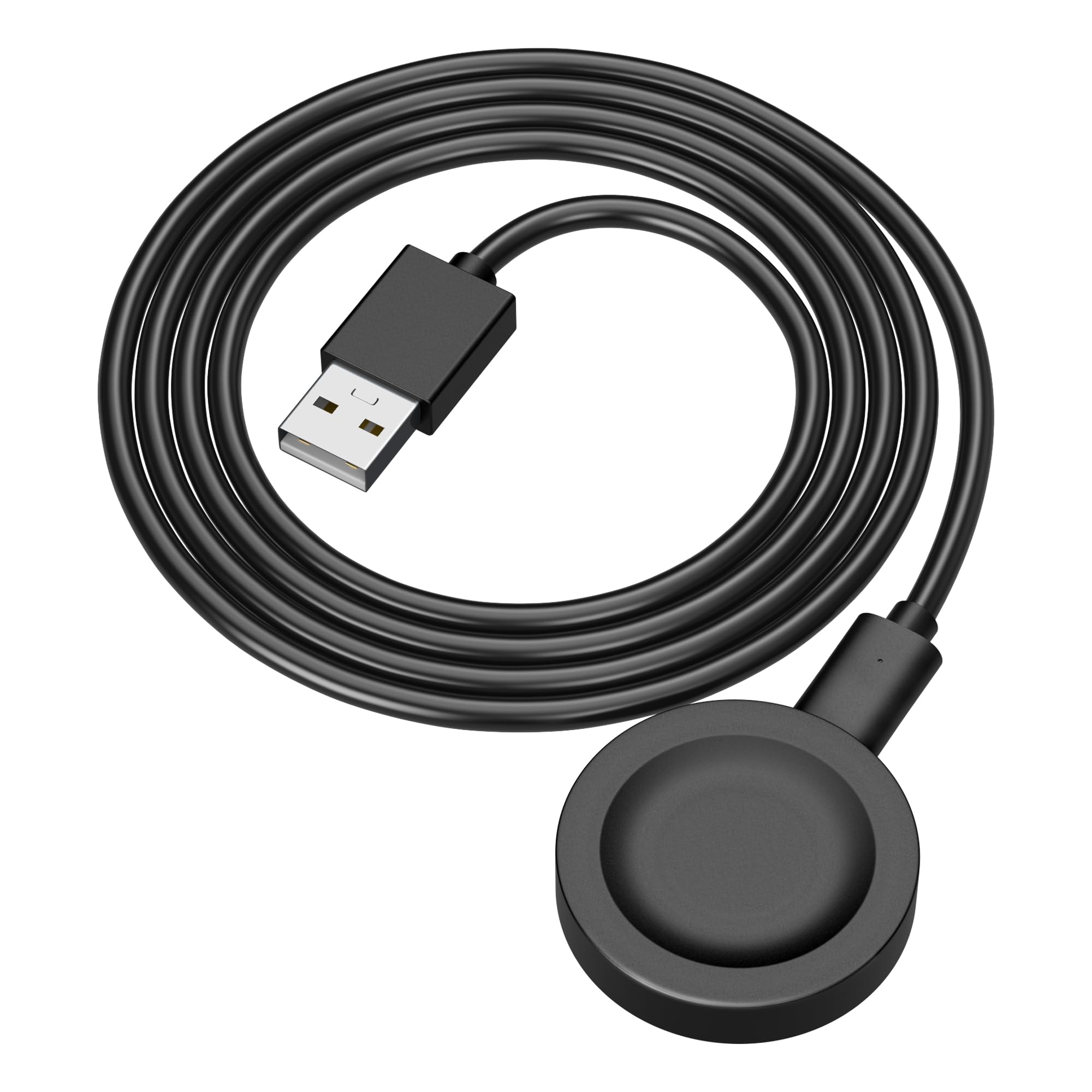 AWINNER Charger Compatible with Huawei Watch Charger Cable,Smartwatch Replacement USB Adapter Charge Cord Magnetic Charging Dock (Black 1 Pack)