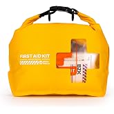 RHINO RESCUE Waterproof Boat First Aid Kit, Lightweight Dry Bag (Yellow) | Boat Accessories Emergency Marine Survival Supplies for Outdoor Kayak, Fishing, Floating, Swimming, Beach &amp; Camping