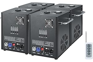 500W Cold Spark Machine 4PCS Sparkler Fountain 3-13ft Adjustable Height with Remote DMX Control Stage Machine for DJ Party St