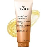 Nuxe Prodigieux Vegan Body Wash Moisturizing Scented Cleanser With Sweet Almond Oil, Made in France, 6.7 Fl Oz