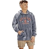 Blue 84 NCAA unisex-adult Ncaa Officially Licensed Hooded Sweatshirt Burnout Smoke Signal