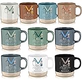 Didaey 10 Pcs Nurse Gifts Bulk Coffee Mugs Inspirational Ceramic Coffee Mugs 13 oz Thank You Cups Certified Nurses Day PNP Appreciation Gift for Nursing School Student Assistant Staff, 10 Colors