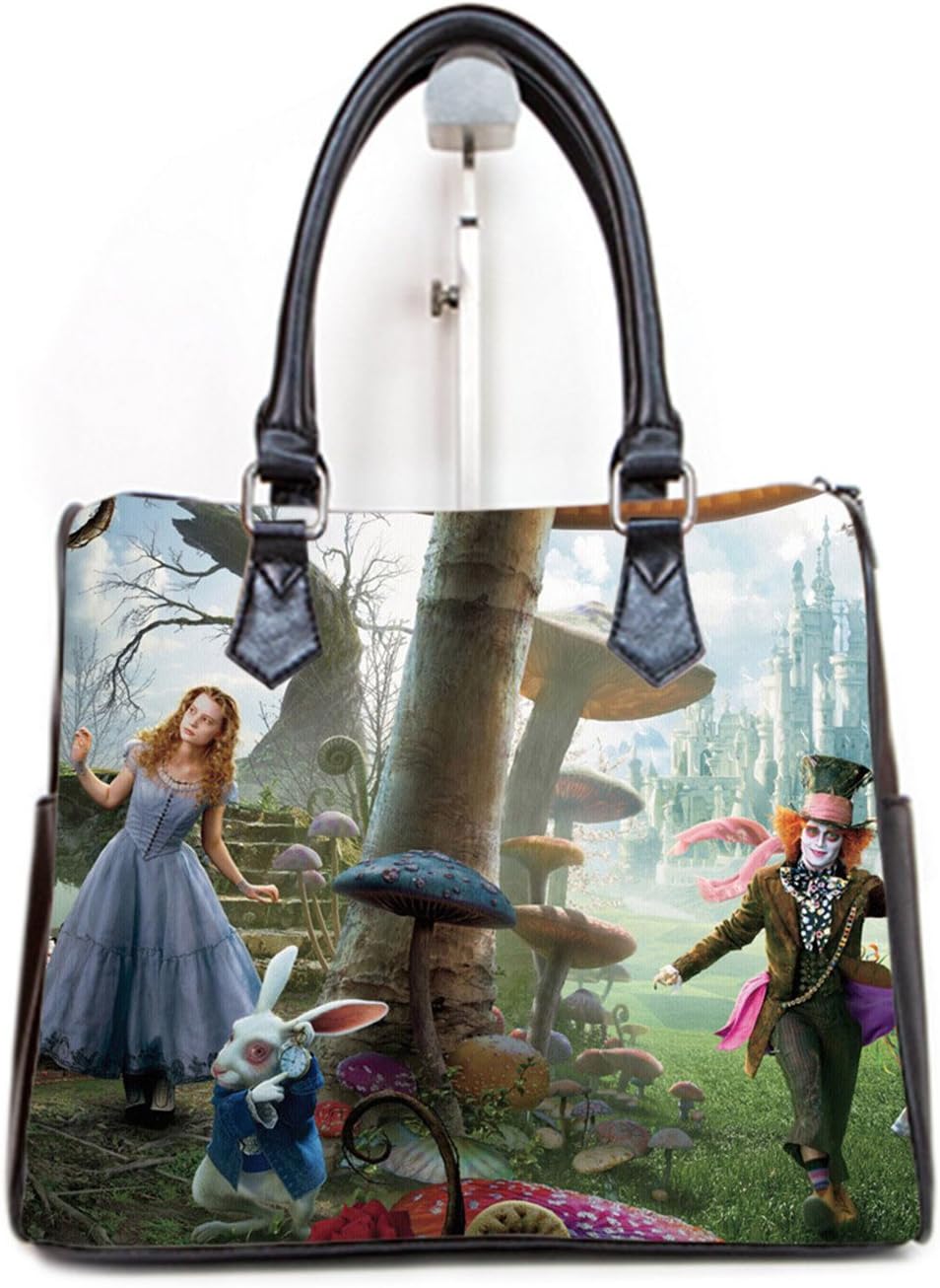 Women Barrel Handbags Women's Fashionable Female Barrel Type Handbags Pouch